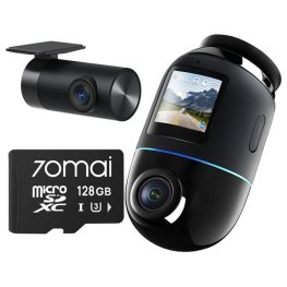 70mai Dash Cam 4K Omni Set + MicroSD 128GB videoregistraatorid