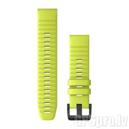 GARMIN QuickFit Band 22mm, Amp Yellow Silicone аксессуар