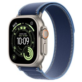 APPLE Watch Ultra 3 GPS + Cellular 49mm Natural Titanium Case with Blue/Bright Blue Loop - M/L spordikell