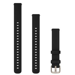 GARMIN Quick Release Band 14mm, Black Silicone with Cream Gold Hardware аксессуар