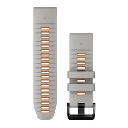 GARMIN QuickFit Band 26mm, Fog Gray/Ember Orange Silicone aksessuaarid