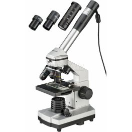 Bresser JUNIOR 40x-1024x комплект микроскопа с футляром микроскоп