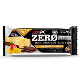 AMIX Low-Carb ZeroHero® Protein Bar 65g, Tropical Mango sportlik toitumine