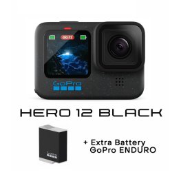 GOPRO HERO12 Black + Enduro Battery спортивная камера
