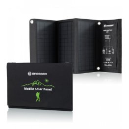 Bresser Mobiilne päikeselaadija 21 W USB ja alalisvoolu väljundiga päikesepaneel