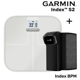 GARMIN Index™ S2, White Scale + Index BPM nutikad kaalud