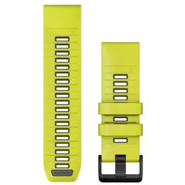 GARMIN QuickFit Band 26mm, Amp Yellow/Graphite Silicone Band аксессуар