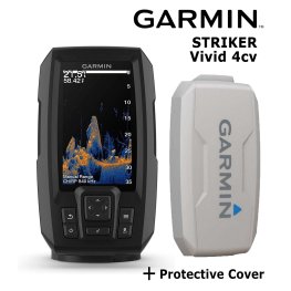 GARMIN Striker ViVid 4CV with GT20-TM transducer + Protective Cover kajalood