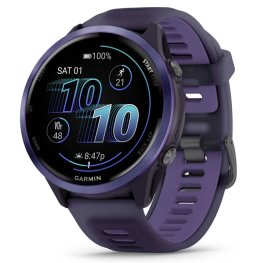 GARMIN Forerunner 570 - 47mm, Indigo Aluminium with Translucent Imperial Purple/Indigo Band spordikell