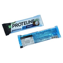 PROTELINE proteiinipatakas kookospähkliga glasuuriga (40g) sportlik toitumine