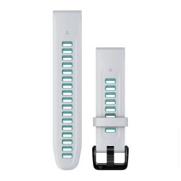 GARMIN QuickFit Band 20mm, Whitestone/Aqua Silicone аксессуар