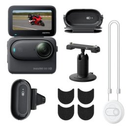 INSTA360 GO 3S Special Edition Motorcycle POV Bundle (Black) sportkaamerad