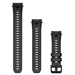 GARMIN Watch Band 20mm, Black Silicone аксессуар