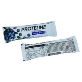 PROTELINE Riba - müsli mustikatega, osaliselt glasuuritud kondiitritoodete glasuuriga (25g) sportlik toitumine
