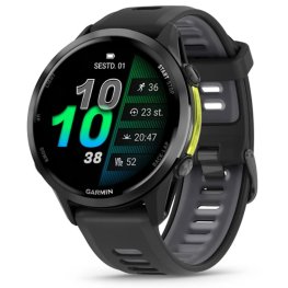 GARMIN Forerunner 970, Carbon Gray DLC Titanium, Black Case, Black/Translucent Whitestone Band spordikell