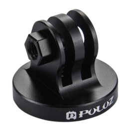 Puluz Mount with 1/4" CNC Thread for Action Cameras, Black aksessuaarid