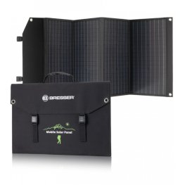 Bresser Mobiilne päikeselaadija 120 W USB ja alalisvoolu väljundiga päikesepaneel