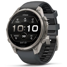 GARMIN Fenix 9 Pro 47mm AMOLED, Titanium Graphite / Black spordikell