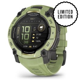 GARMIN Instinct 3 - 50 mm, AMOLED, Fern green with fern green silicone band spordikell