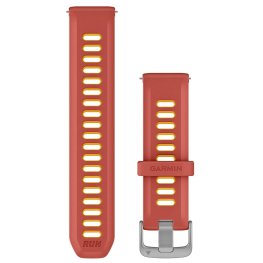 GARMIN Quick Release Band 20mm, Red Pink/Mango aksessuaarid