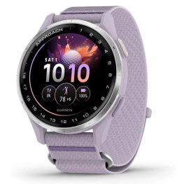 GARMIN Approach J1 Silver Aluminium Bezel with Lilac ComfortFit Band