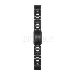GARMIN QuickFit Band 22mm, Vented Titanium Bracelet with Carbon Gray DLC Coating aksessuaarid