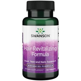 SWANSON Hair Revitalizing Formula - Advanced Formula 60 Tabs toidulisand