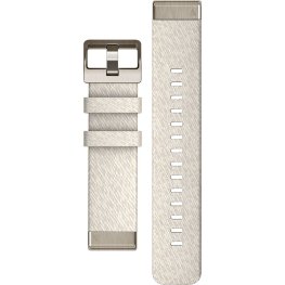 GARMIN QuickFit Band 20mm, Cream Heathered Nylon with Soft Gold Hardware аксессуар