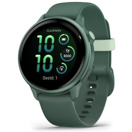 GARMIN Vivoactive 6, Jasper Green with Silicone Band spordikell