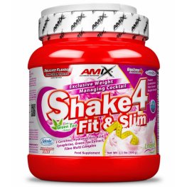 AMIX Shake 4 Fit&Slim 500g, Chocolate sportlik toitumine