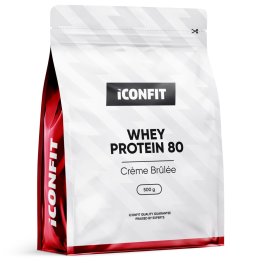 ICONFIT Whey Protein 80 - Creme Brulee, 500 g sportlik toitumine