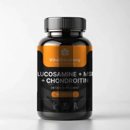 Vital Harmony Glucosamine + MSM + Chondroitin 90 capsules toidulisand
