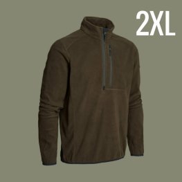 NORTHERN HUNTING KETTIL 1000 men fleece for hunting and outdoor, size 2XL (dark green/grey) Jahiriided meestele
