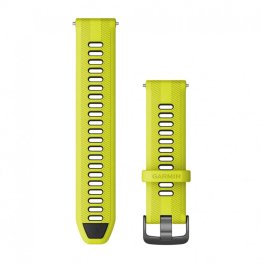 GARMIN Forerunner Watch Band, Amp Yellow/Black with Slate Hardware аксессуар