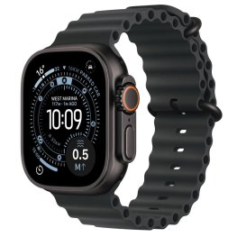 APPLE Watch Ultra 3 GPS + Cellular 49mm Black Titanium Case with Black Ocean Band spordikell