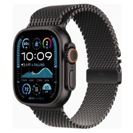 APPLE Watch Ultra 2 GPS + Cellular 49mm Black Titanium Case / Black Titanium Milanese Loop - L spordikell