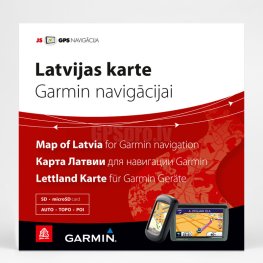 Jana Seta Läti kaart Garmini navigeerimiseks aksessuaarid