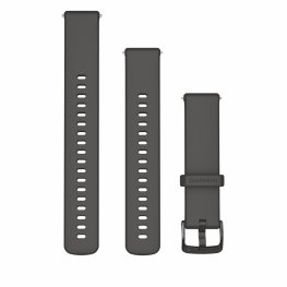 GARMIN Quick Release Band 18mm, Pebble Gray with Slate Hardware аксессуар