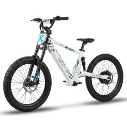 I.M.L. Dirt Bike REBEL 24'', 48V 10Ah 1500W, White Laste elektritransport