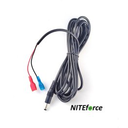 NITEforce 3m Battery cable for 6V/12V external power source metsakaameratele aksessuaarid