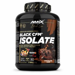 AMIX Black Line Black CFM® Isolate 2000g - chocolate cake sportlik toitumine