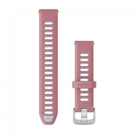 GARMIN Quick Release Band 18mm, Pink/Whitestone with Silver Hardware аксессуар