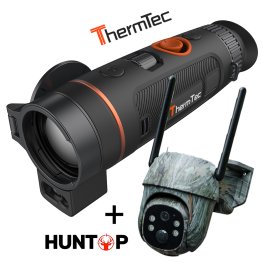 THERMTEC WILD 635L, 640x512, 35mm, 1x-4x, 50Hz, Wi-Fi + Huntop E50 trail camera termokaamerad