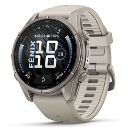 GARMIN Fenix 9 43mm AMOLED, Bare Titanium Fog Gray spordikell
