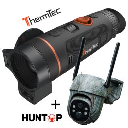 THERMTEC WILD 335L, 384x288, 35mm, 1x-4x, 50Hz, Wi-Fi + Huntop E50 trail camera termokaamerad
