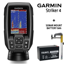 GARMIN STRIKER 4 + AKU + KAJALOODI KINNITUS kajalood