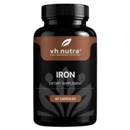 Vital Harmony Iron 79mg, 90 capsules toidulisand