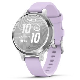 GARMIN Lily 2 Active, Silver with Purple Jasmine Silicone Band spordikell