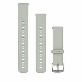 GARMIN Quick Release Band 18mm, Sage Gray with Silver Hardware аксессуар