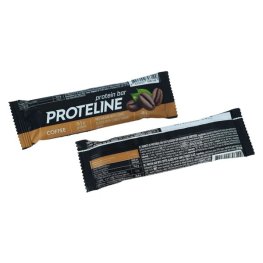 PROTELINE proteiinipatakas kondiitritoodete glasuuriga kaetud kohviga (40g) sportlik toitumine